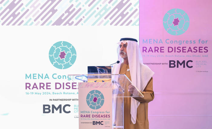 nahyan bin mubarak calls for comprehensive regional strategy to combat rare diseases