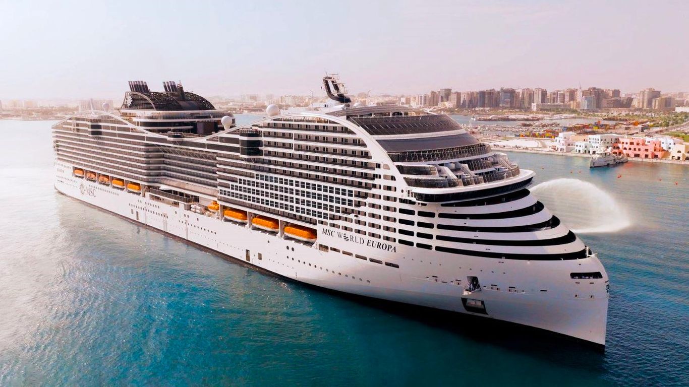 MSC Cruises' massive <a href="https://www.travelpulse.com/gallery/cruise/photo-tour-of-msc-cruises-new-ship-msc-world-europa" title="MSC World Europa">MSC World Europa</a> famously served as a floating hotel during the 2022 World Cup in Qatar. MSC World Europa is the line's first World-class ship but will be joined by a trio of sister ships in the coming years.