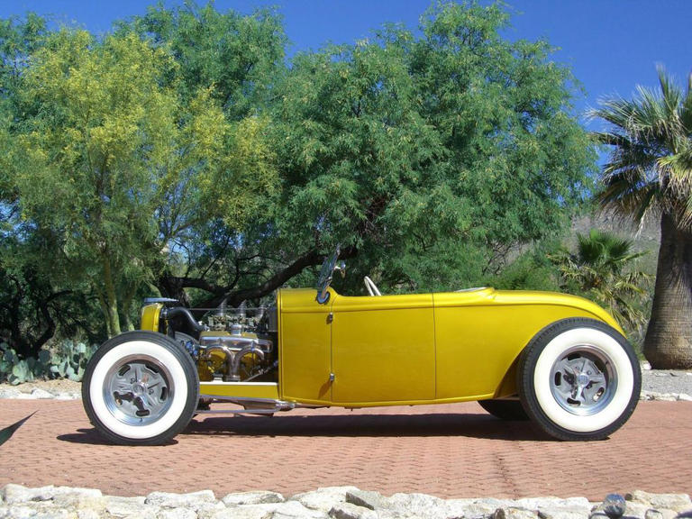 Soak Up The Sunset In The Iconic 1932 Deuce Roadster