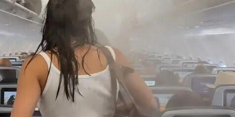 aufregung auf flug nach new york - „was ist das?“ plötzlich wabert feuchter nebel durchs flugzeug