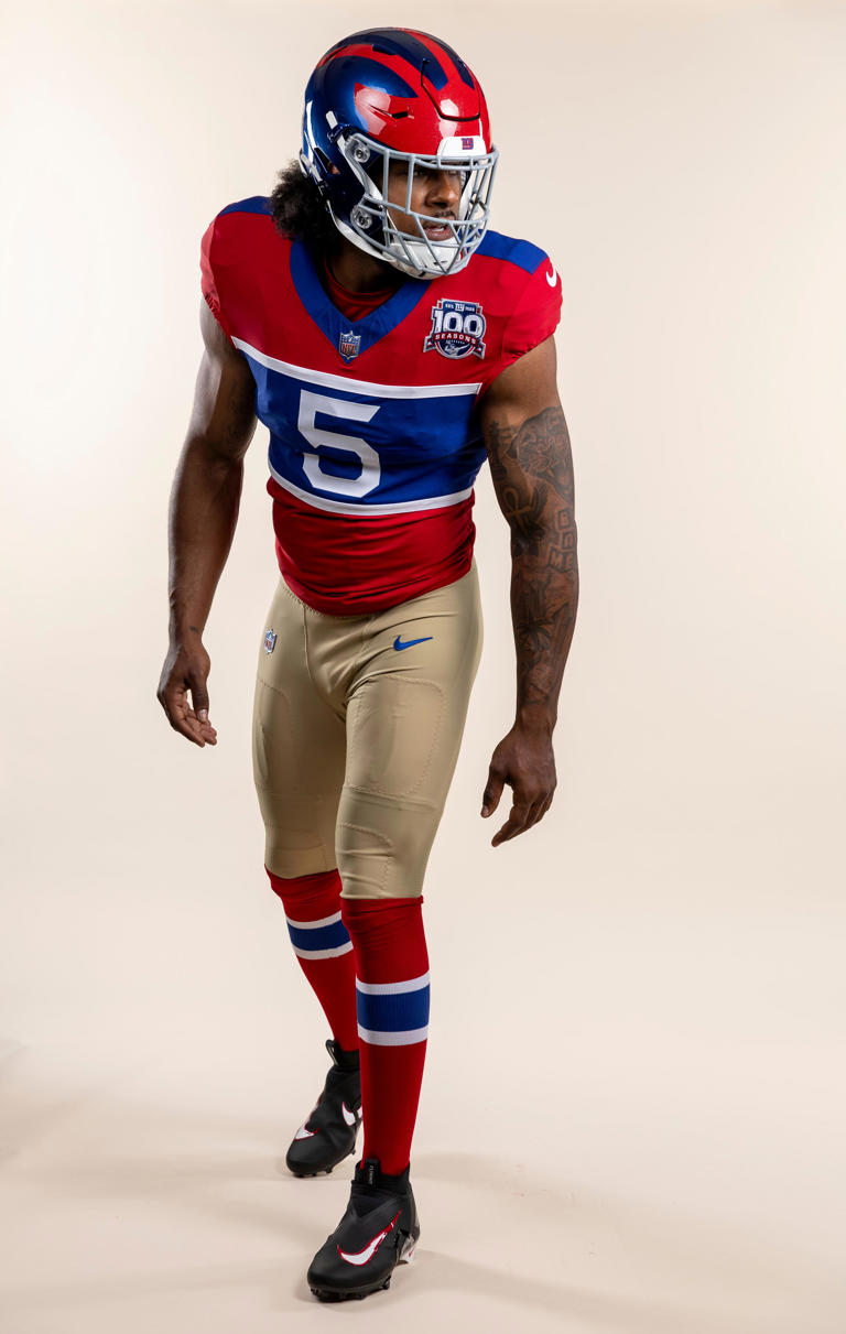 New jersey Giants: Big Blue celebrating 100 years with Century Red uniforms