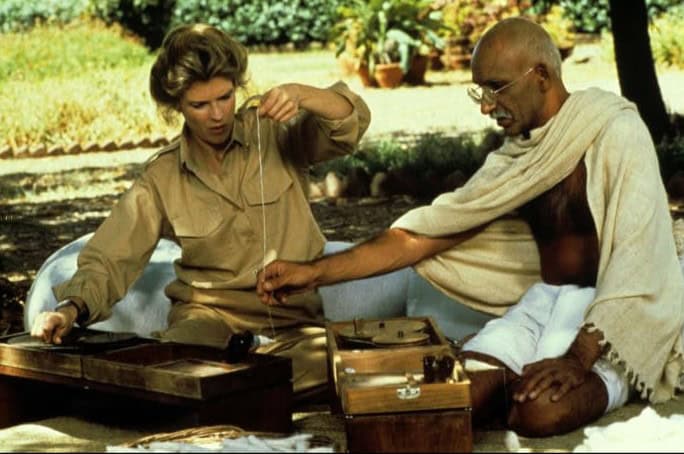 <ul> <li><strong>Delivered by:</strong> Ben Kingsley playing Mahatma Gandhi</li> <li><strong>Speech:</strong> A future vision for South Africa</li> </ul> <p>"Gandhi," a blockbuster of the 1980's, captivated audiences around the world and received eight Academy Awards, including Best Picture, Best Director, and Best Actor – for Ben Kingsley, in the title role. In a key moment early in the film, Gandhi initiates a non-violent protest movement advocating for the rights of Indians in South Africa. His memorable speech underscores the equality of Indians as British subjects, deserving of the same rights as whites.</p>