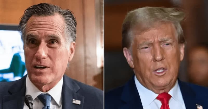 Mitt Romney Claims He Would Immediately Pardon Donald Trump, Calls ...