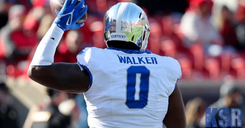 First Down Kentucky: Deone Walker Is A Top 10 Player In College Football