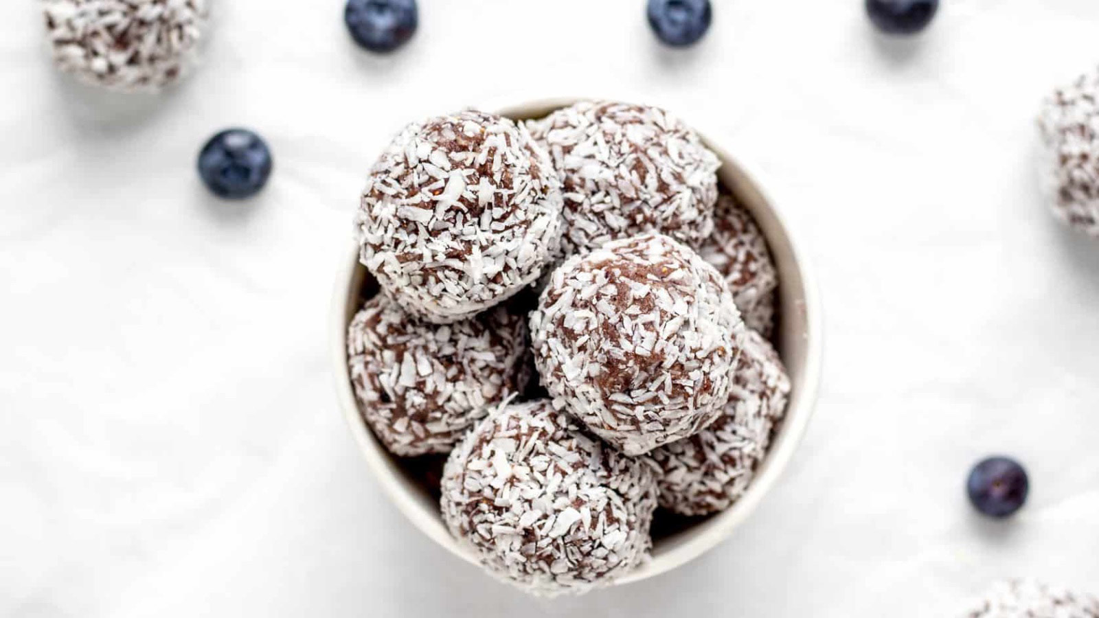 <p>You are going to love how portable and tasty these healthy <a href="https://healthykidsrecipes.com/blueberry-bliss-balls/" rel="external noopener noreferrer" title=" External link. Opens in a new tab.">blueberry bliss balls</a> are. This is a bite-sized berry-flavored snack the whole family will enjoy, and they are perfect for eating in the car or on the go. They are naturally sweetened and packed with fiber and protein to keep you going strong.</p>