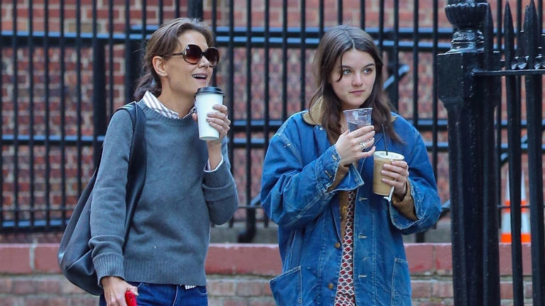 Katie Holmes and her daughter Suri Cruise were seen enjoying a stroll together in NYC for the first time since Suri turned 18.