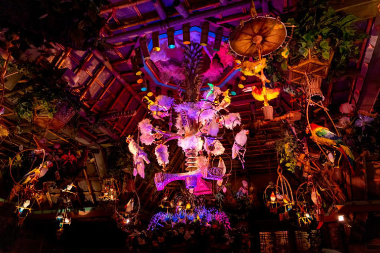 Disneyland Enchanted Tiki Room Round outlet 15