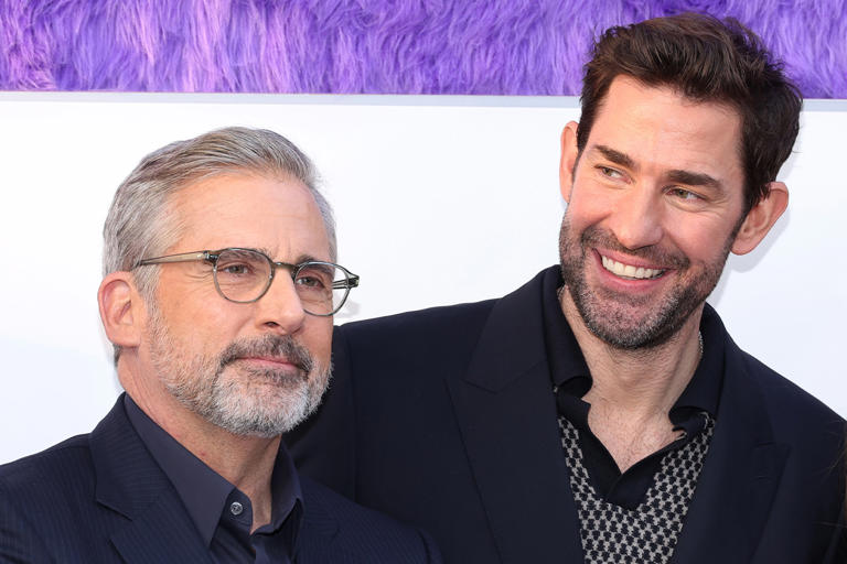 John Krasinski Says Steve Carell Made Him Weep On The ‘IF’ Set After Giving Him “The Greatest Brother Speech”