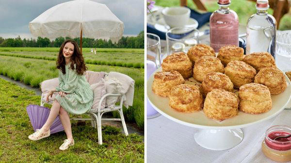 This lavender farm near Toronto has high tea picnics and you can get there without a car