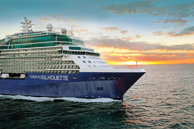 The cruise liner Celebrity Silhouette will arrive in Liverpool this weekend