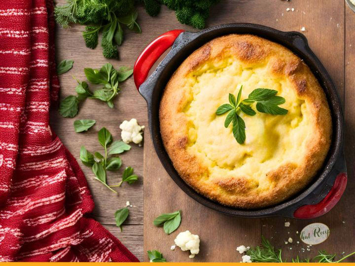 Cheesy Cauliflower Puff is a Fun Way to Serve Vegetables