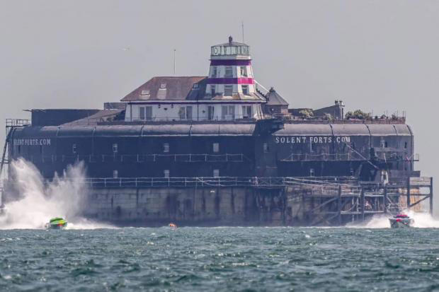 Round the Solent Fort, in class 1 (Image: Anthony Hadaway)