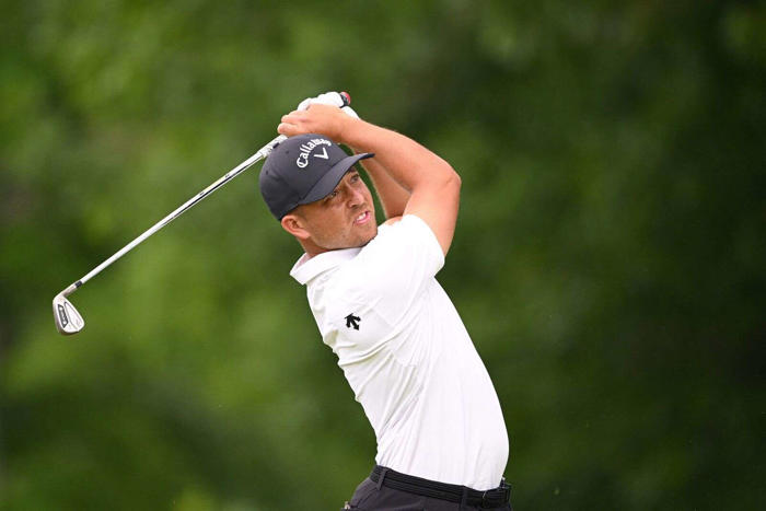 pga championship: sizzling schauffele sets the pace with record-equalling opening round