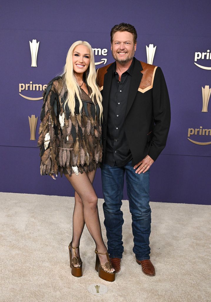 <p>Gwen Stefani and Blake Shelton met on <em>The Voice</em> in 2014 and started dating the following year. </p><p>Following a five-year relationship, they got engaged in October 2020 and tied the knot in 2021 in an intimate ceremony at Blake's Oklahoma home.</p><p>Their intimate wedding, which was officiated by Carson Daly, featured a "very small" guest list following the outbreak of the coronavirus pandemic.</p><p>Gwen explained to Ellen DeGeneres: "It got really small. I had this fantasy of building like bleachers, but it got smaller and smaller, and as you know, the Lord works in mysterious ways.</p><p>"It was the perfect amount of people. It was so intimate. It was so exactly what it needed to be," she added.</p>