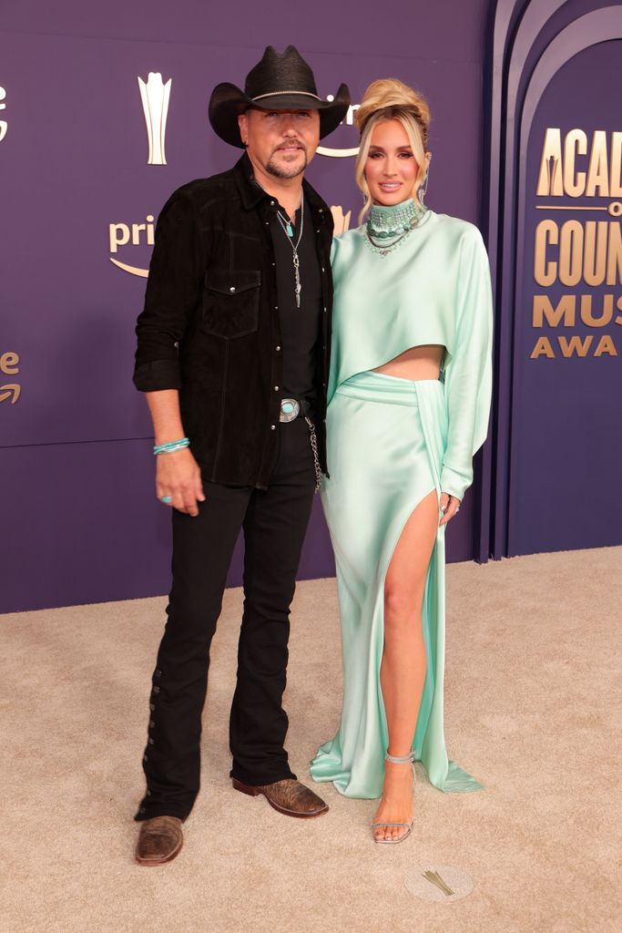<p>Jason Aldean and former American Idol contestant Brittany Kerr Aldean began dating in 2013 following his divorce from his wife of 11 years Jessica Ussery.</p><p>They tied the knot in Mexico two years later in 2015 and have since welcomed two children, son Memphis, six, and daughter Navy, five.</p><p>Speaking about their relationship in 2021, Jason told <a href="https://people.com/" rel="noopener noreferrer"><em>People</em></a>: "The biggest thing with us is we're super supportive of each other. </p><p>"She's been really good at trying to carve her own path, starting little businesses and doing her own thing. I try to be as supportive as I can of what she's got going on. And she does that with me. It's a good little team."</p>