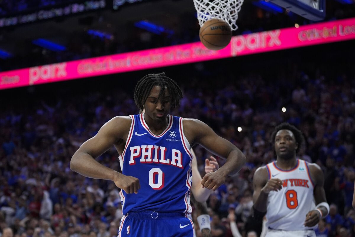 Tyrese Maxey Wins ‘23-24 NBA Sportsmanship Award