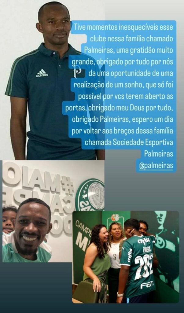 Pai De Endrick Publica Mensagem Em Tom De Despedida Do Palmeiras ...