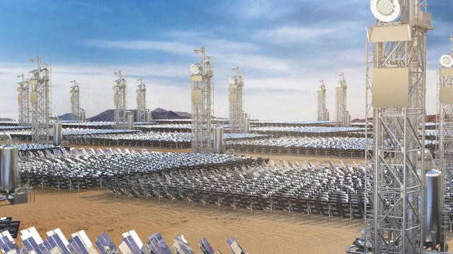 Energy company builds high-temperature concentrated solar systems for round-the-clock power: 'Trying to solve the problem of intermittency'