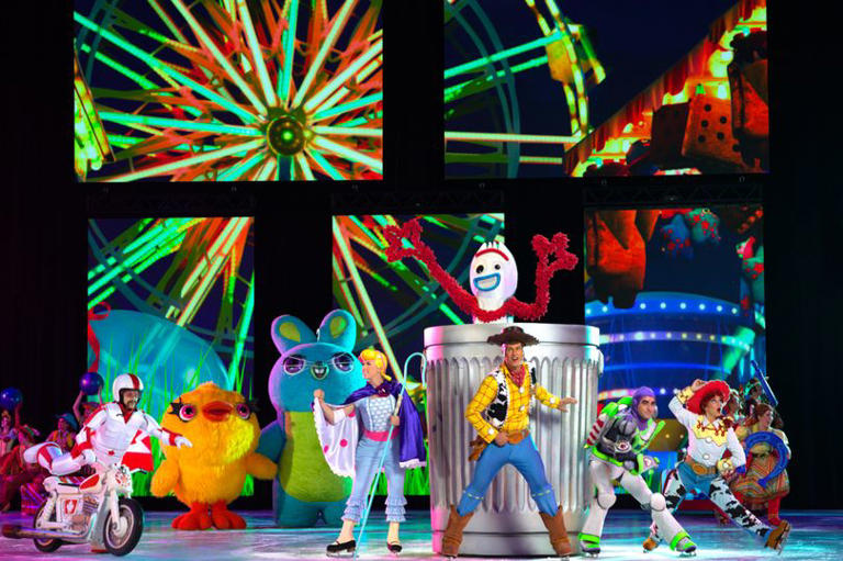 Toy Story 4 will feature among the stories in Disney On Ice's new show Road Trip Adventures coming to Newcastle