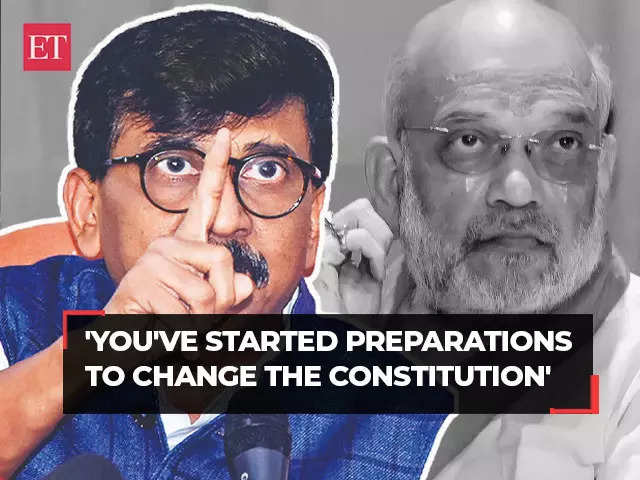 Sanjay Raut Slams Amit Shah, Says 'you Did Nothing In Interest Of ...