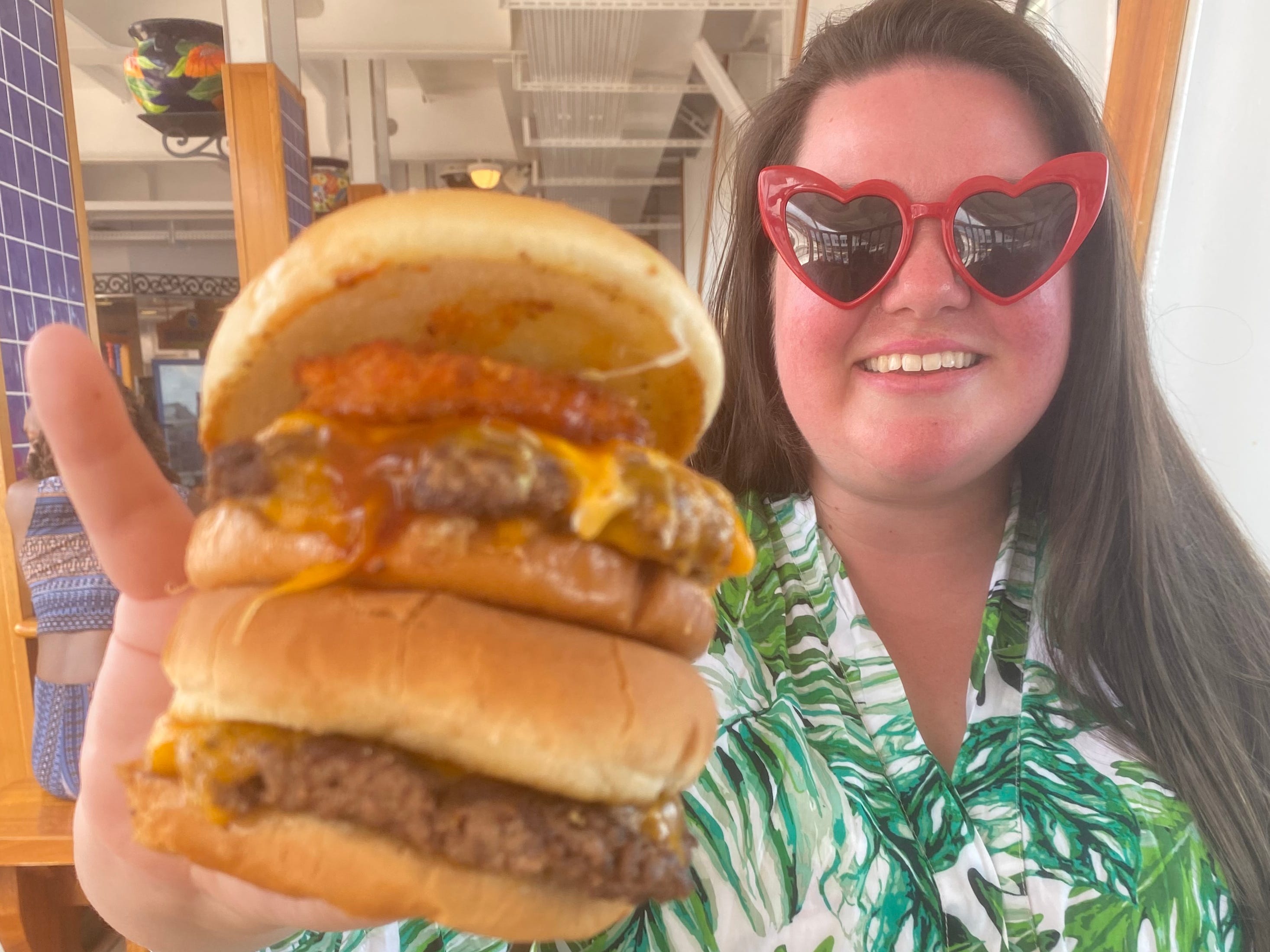 <p>When I first boarded the ship, I ordered one of every burger on the menu, along with a side of fries, to test out the menu.</p><p>That way, I could decide which burger would be my go-to selection for the rest of the weekend.</p>