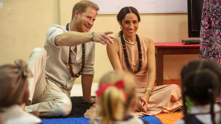 Harry and Meghan's Nigeria trip sparks fury in royal family