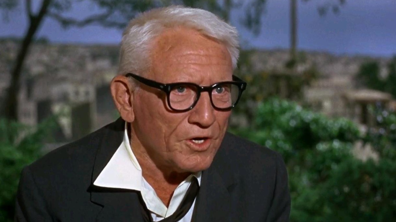 <ul> <li><strong>Speech topic:</strong> How love defies racial prejudice</li> <li><strong>Delivered by:</strong> Matt Drayton, played by Spencer Tracy</li> </ul> <p>Interracial marriage was still illegal in 17 states when this blockbuster dramedy about that very subject rolled into theaters. With his white daughter engaged to a Black man (Sidney Poitier), Matt Drayton concludes that no one should be denied love due to the pigmentation of their skin.</p>