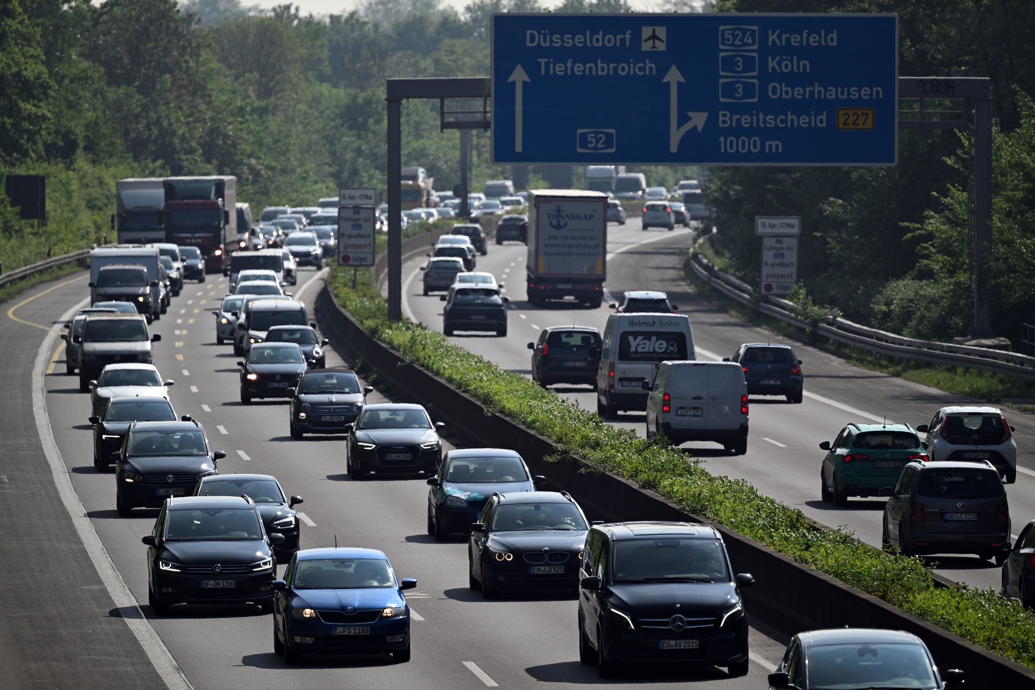 Bis Zu 450 Km Stau Auf NRW-Autobahnen Am Freitagnachmittag