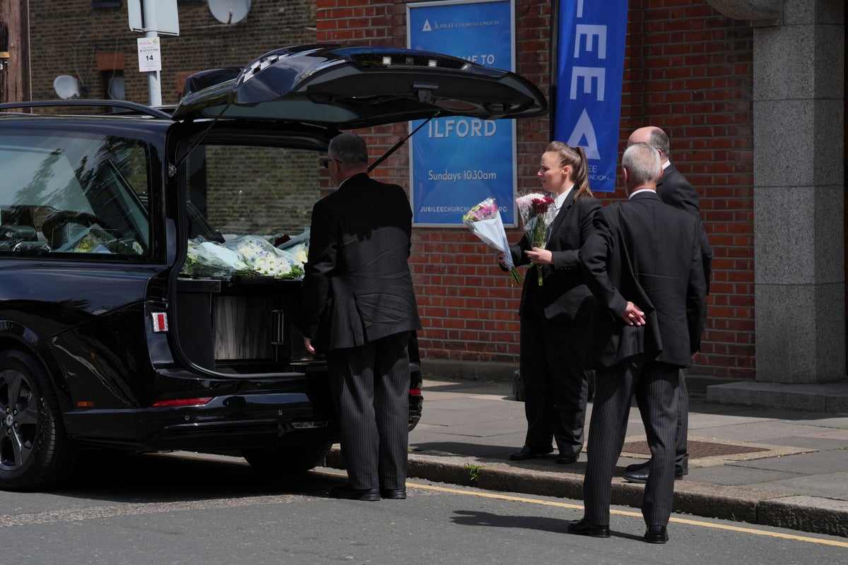 Dozens Attend Funeral Of Sword Attack Teenager Daniel Anjorin