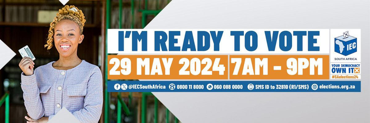 elections 2024: iec confirms voting hours for sa voters