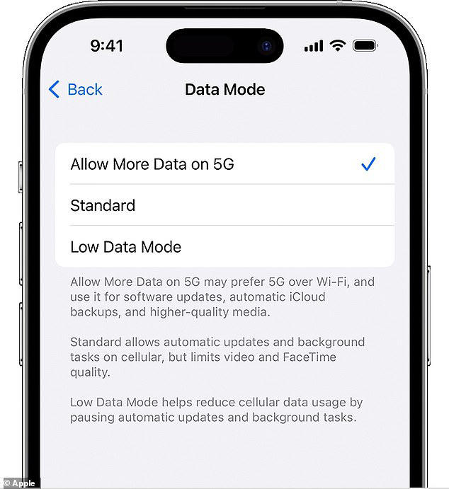 Owners of iPhones 12 or later can determine if they have 5G technology by going into Settings and selecting Cellular Data Options