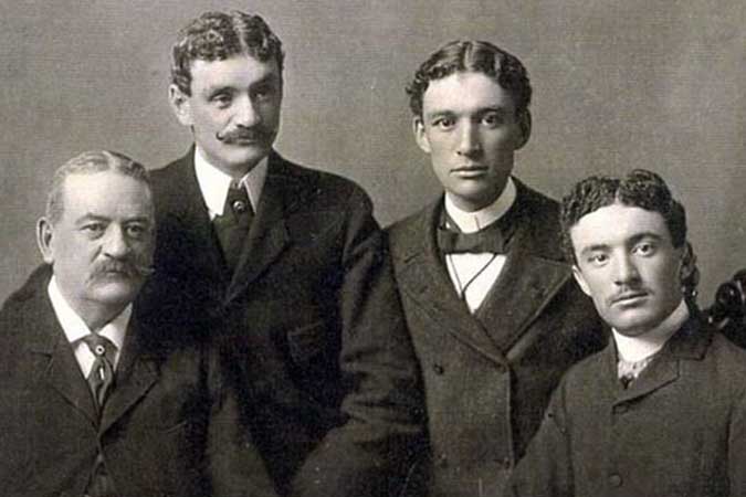 <p>Only four of Heming’s five children survived childhood. Of those four, scholars have only been able to track down two: Harriet Hemings and Eston Hemings. Eston, the youngest living son, had a very light skin tone and was able to assimilate into society as a white person. After he moved to Ohio, rumors quickly spread that he was the son of Thomas Jefferson.</p> <p>Eston and his family decided leave Ohio and move to Wisconsin, however, the rumors about his heritage lingered. When Eston was asked about his lineage, he was quoted as saying, “Well, my mother, whose name I bear, belonged to Mr. Jefferson and she never married.” This comment continued to fuel the fire behind the rumors of Jefferson’s relations.</p>