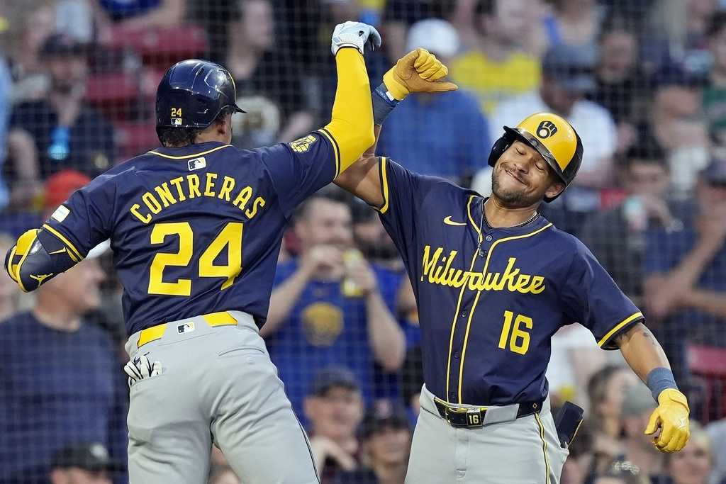 Contreras Hits His 8th Home Run Of The Season As Brewers Beat Red Sox