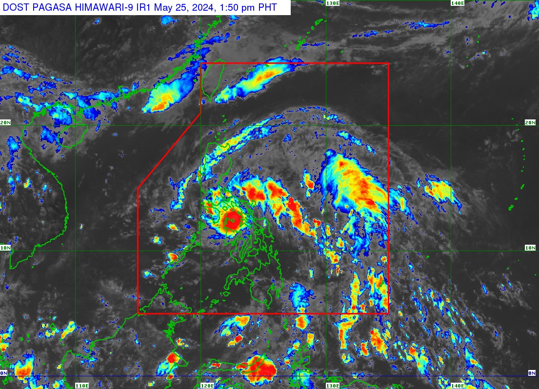 Tropical Depression Aghon Slightly Weakens — Pagasa