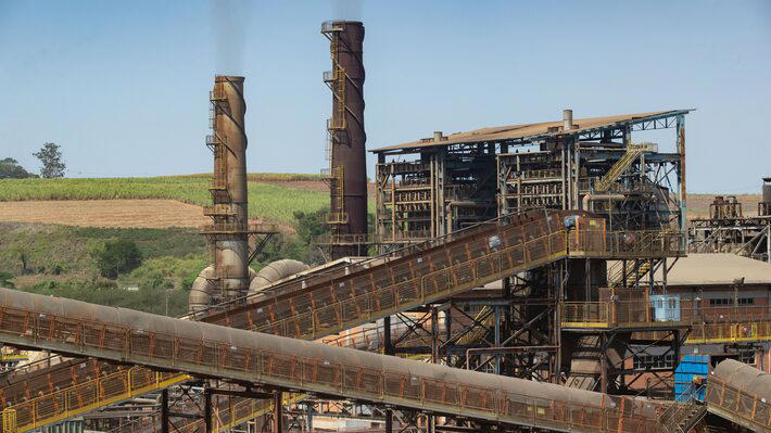 Usina de produção de etanol de primeira geração da Raízen em Piracicaba, no interior paulista Foto: Daniel Teixeira/Estadão