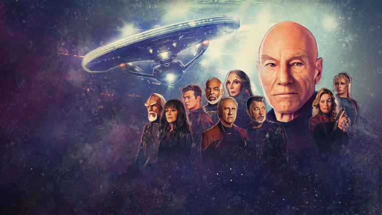 A promotional poster of Star Trek: Picard | Paramount