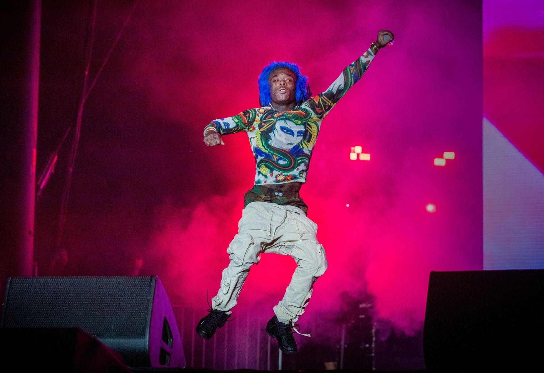 <p><a href="https://www.hotnewhiphop.com/5-early-gems-from-lil-uzi-verts-soundcloud-news.25121.html">Early songs</a> like “Motorola” and “All Night,” which Lil Uzi Vert shared on SoundCloud back in 2014 and 2015, helped pave the way for the Philly rapper to become a frequent name on the Billboard Hot 100. His <a href="https://www.allmusic.com/artist/lil-uzi-vert-mn0003463745/biography">collaboration with Migos</a> on the 2017 hit song “Bad and Boujee” brought even further success. In 2021, he announced his forthcoming album <a href="https://www.hotnewhiphop.com/lil-uzi-verts-the-pink-tape-everything-we-know-news.149254.html"><em>The Pink Tape</em></a> and fans are eagerly awaiting its release.</p>
