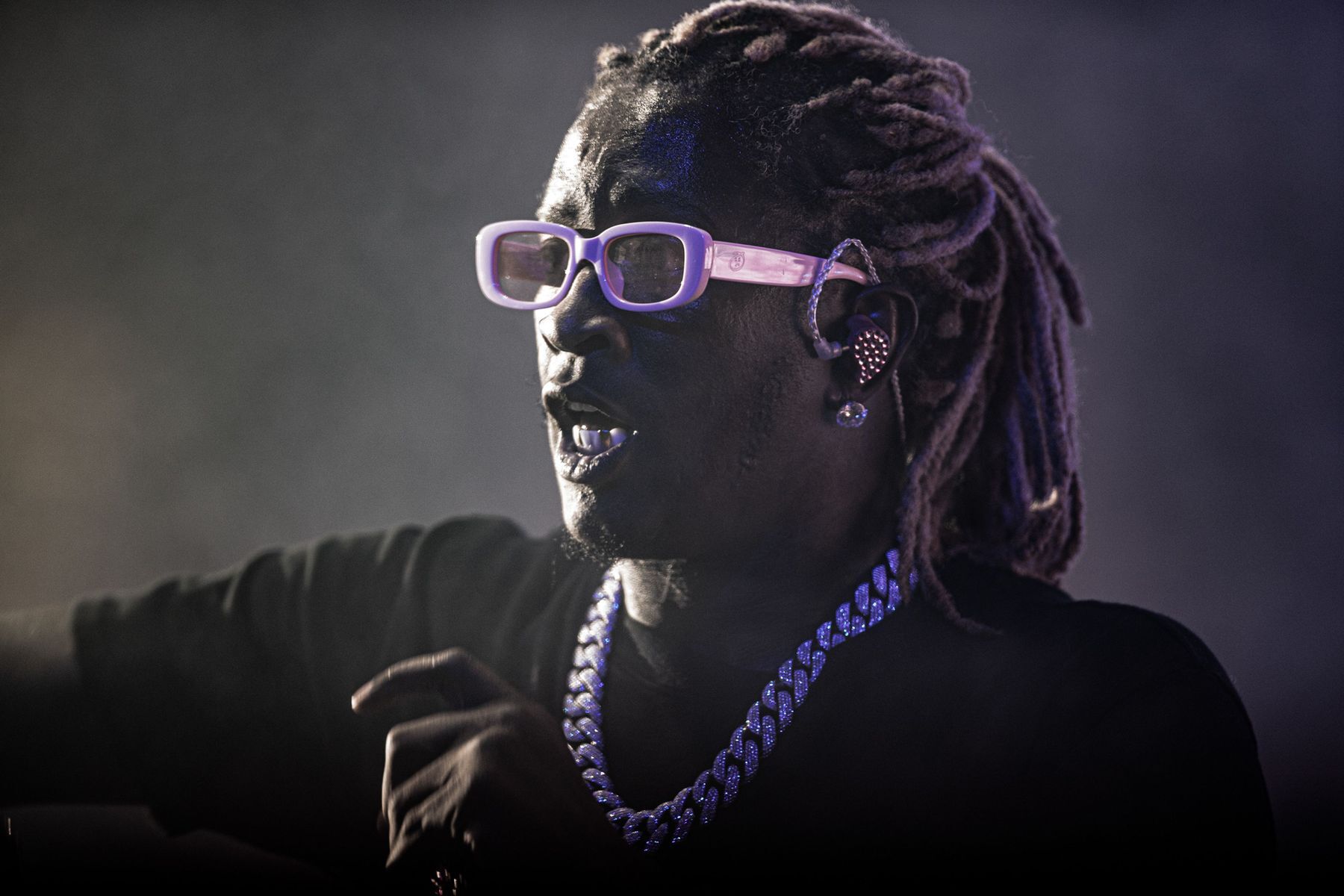 <p><a href="https://hiphopdx.com/news/id.65767/title.lil-uzi-vert-young-thug-xxxtentacion-soundcloud-greats">In 2021, SoundCloud paid tribute</a> to some of its greatest success stories, including rapper Young Thug, whose 2014 debut on the platform, and songs like the hit “Digits,” propelled him to fame. “His work and legacy serve as a reminder of the power of originality and experimentation in music,” SoundCloud said on social media. Born <a href="https://musicbrainz.org/artist/800760de-bdf8-43a2-8fe0-44a2401a5515">Jeffery Lamar Williams</a>, the rapper has collaborated on several hit songs, including “Havana” by Camila Cabello and “This Is America” with Childish Gambino, which also won a 2019 Grammy for Song of the Year. His debut studio album, <em>So Much Fun</em>, hit No. 1 on the Billboard 200. In 2022, Young Thug was <a href="https://hollywoodlife.com/feature/who-is-young-thug-rapper-4731052/">arrested on racketeering charges</a> due to his alleged connection to street-gang activity. </p>