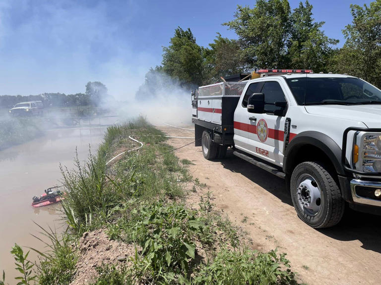 valencia county fire crews put out a bosque fire near tome on saturday