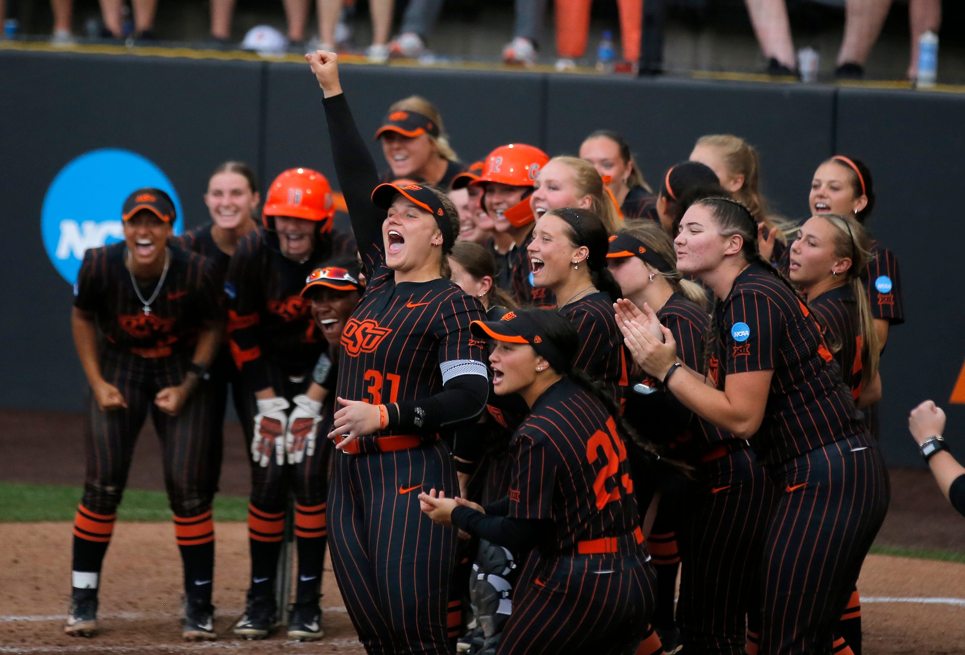 Oklahoma State Softball Vs Arizona Recap: Cowgirls Sweep NCAA Super ...