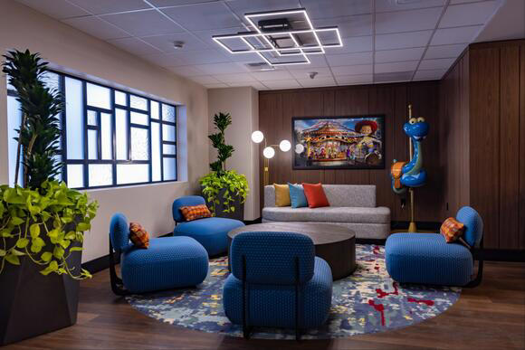 Starting May 24, 2024, Disneyland Resort's Pixar Place Hotel will open its new concierge lounge, the Creators Club, the