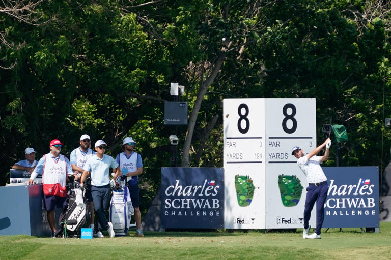 Charles Schwab Challenge Round 4 Sunday tee times and pairings