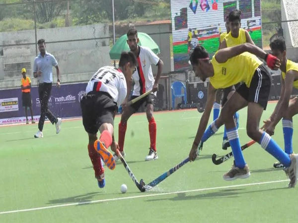 Players in action during All India hockey tournament (Photo: File Image)
