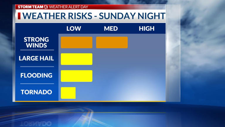 Weather Alert Day Severe Thunderstorm Watch Sunday