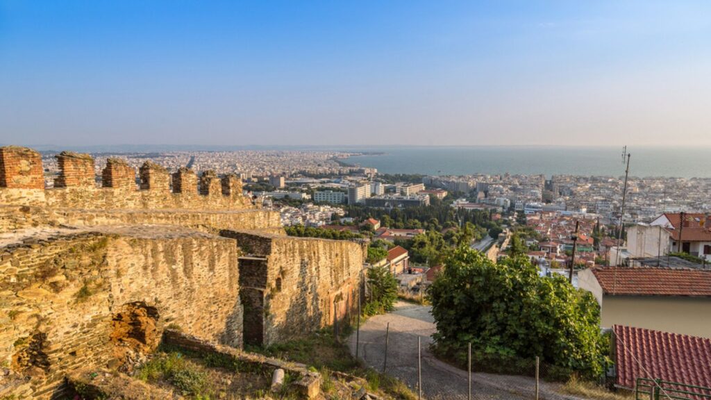 <p>Thessaloniki, Greece’s second-largest city, is a vibrant port city with a rich history, diverse culture, and delicious cuisine. Explore the White Tower, visit the Archaeological Museum of Thessaloniki, and savor fresh seafood at local tavernas.</p><p>Thessaloniki is significantly <a href="https://www.expatistan.com/cost-of-living/comparison/athens-greece/thessaloniki#google_vignette">cheaper</a> than Athens, boasting affordable accommodation options, inexpensive street food, and free attractions like the Rotunda and the Arch of Galerius. Enjoy a boat trip to the nearby beaches or explore the scenic Mount Olympus region.</p>