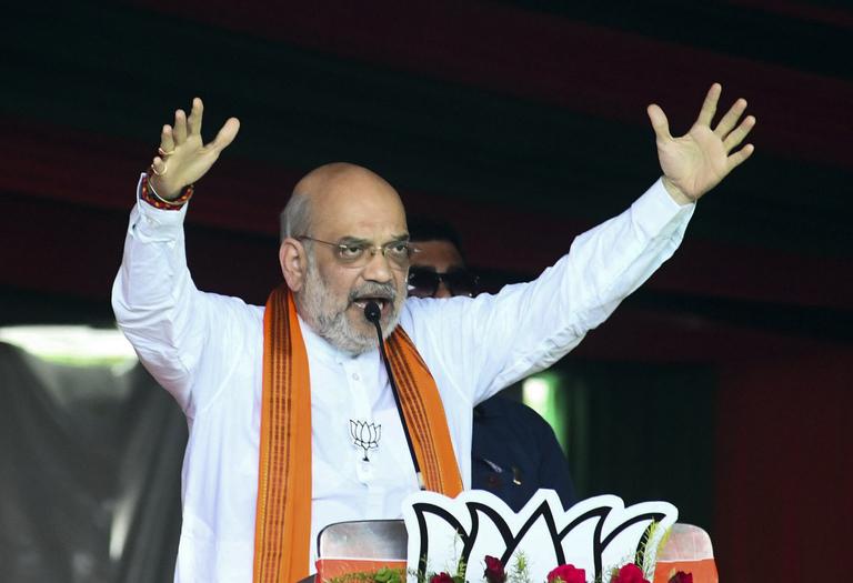 Amit Shah Attacks Congress After Party Boycotts Exit Poll Debates