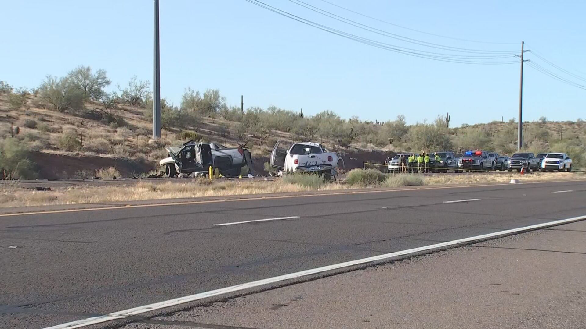 SR 87 Reopens After Wrong-way Crash Leaves 3 Dead Near Fountain Hills