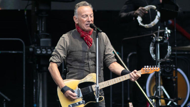 Bruce Springsteen, suffering from "vocal issues," has canceled four shows on his European tour.
