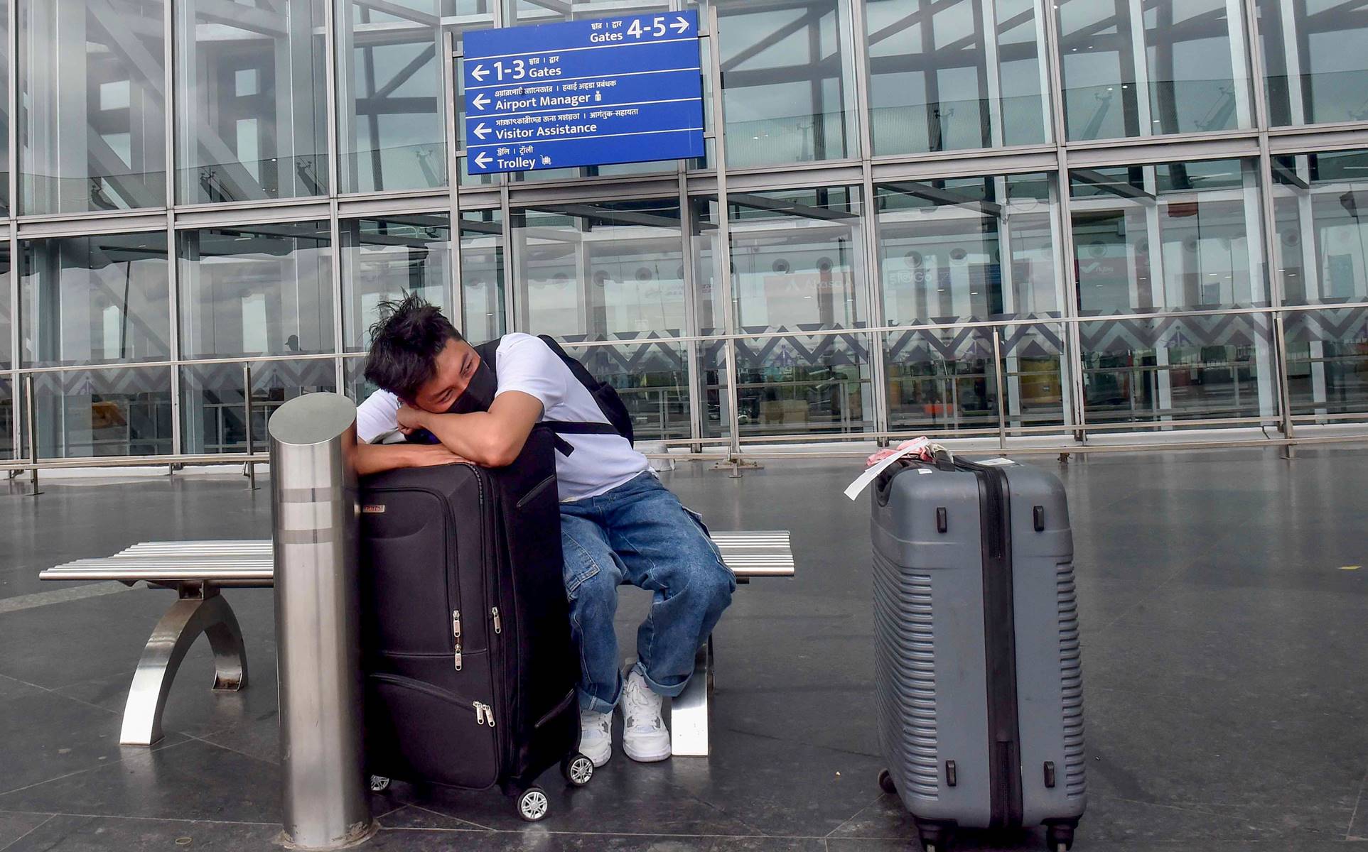 Kolkata Airport Looks Deserted As Cyclone Remal Forces 21-Hour ...