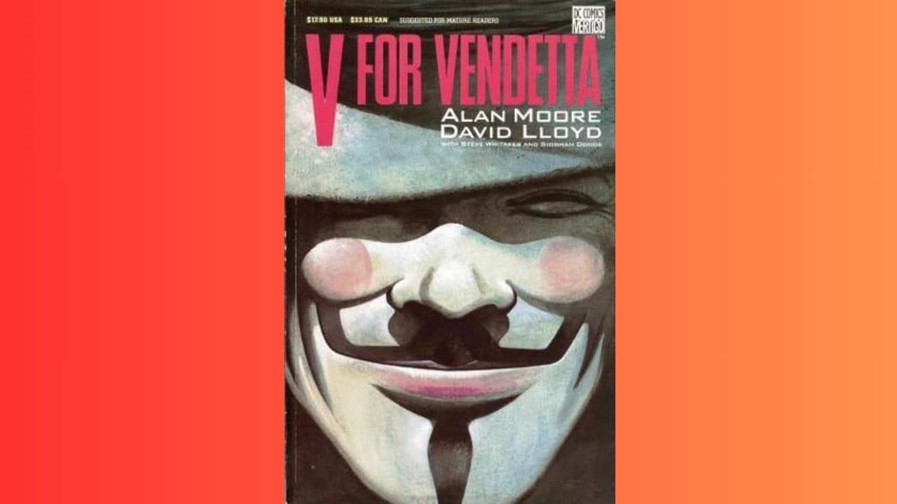 <p>Alan Moore penned a dystopian future where the rule of law rules all. Its 2005 movie adaptation gives a sense of fullness to Moore’s story. “Remember, remember the 5th of November…” echoes through the pages as a renegade vigilante, appropriately named V, encourages citizens to revolt by joining him. V’s last message to Creedy is the simple truth, “Ideas are bulletproof.” Will you join the revolution?</p><p>Sometimes, it’s a second or third reading of a book that cements the author’s work in a reader’s heart or mind. <em>V for Vendetta</em> explores themes of freedom in a hyper-controlled world and, while certainly not the first or last to do so, reaches readers for its stark contrast between V and the entities that seek to squeeze freedom until it surrenders. Like <em>1984</em> by George Orwell, it offers a look at what the world might look like without innate freedoms like those the Constitution protects in America.</p>